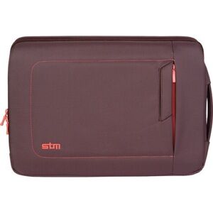 STM I pad case bag for 13" Screens (Small, Chocolate/Orange)